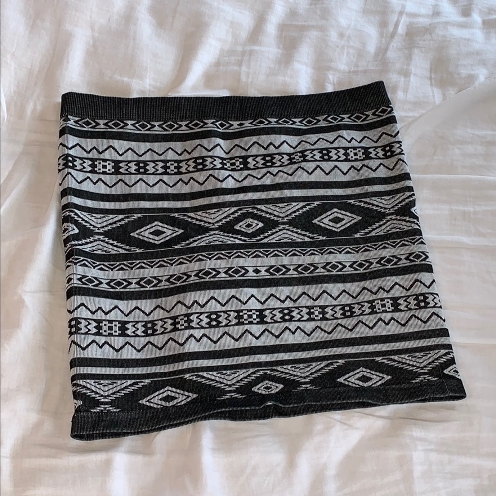 Mini pencil skirt